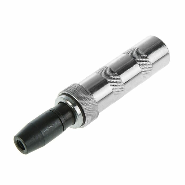 фото Отвертка ударно-поворотная тундра 1/2", с битами 6 шт., металлическая рукоятка, кейс