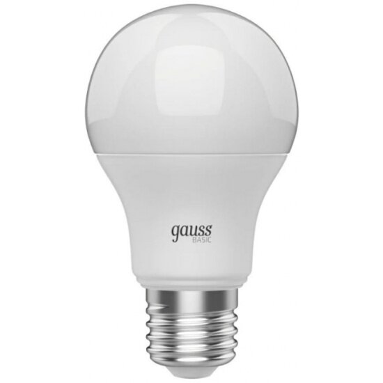 Светодиодная лампа GAUSS Basic A60 11,5W 1090lm 4100K E27 LED 1/10/50