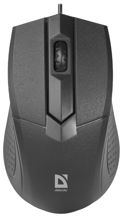 Оптическая мышь Defender Оптическая мышь Defender MB-270 Optimum 52270, 2кн.+скр., черный (USB) (ret)