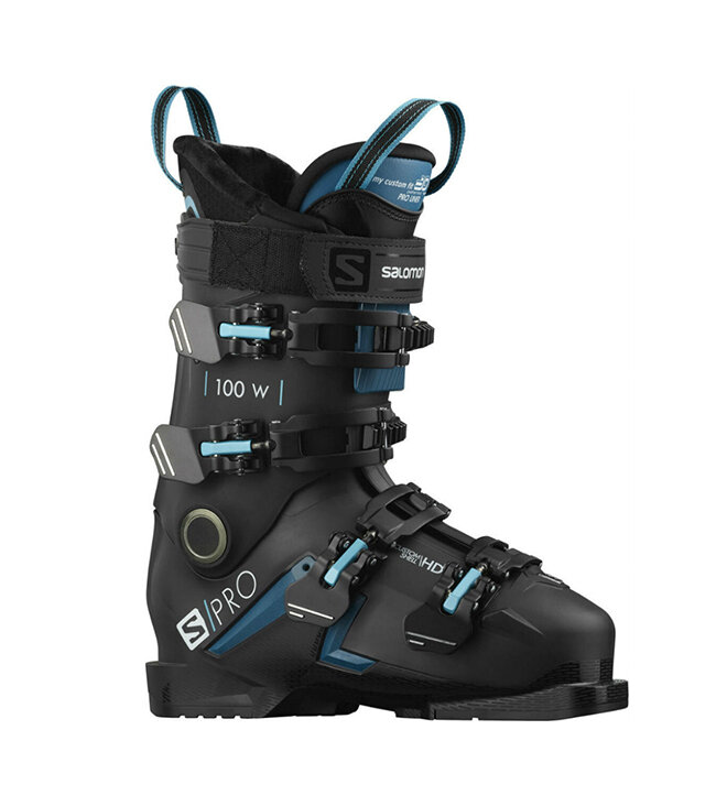 Горнолыжные ботинки Salomon S/Pro 100 W Black/Marrocan Blue (23.5)