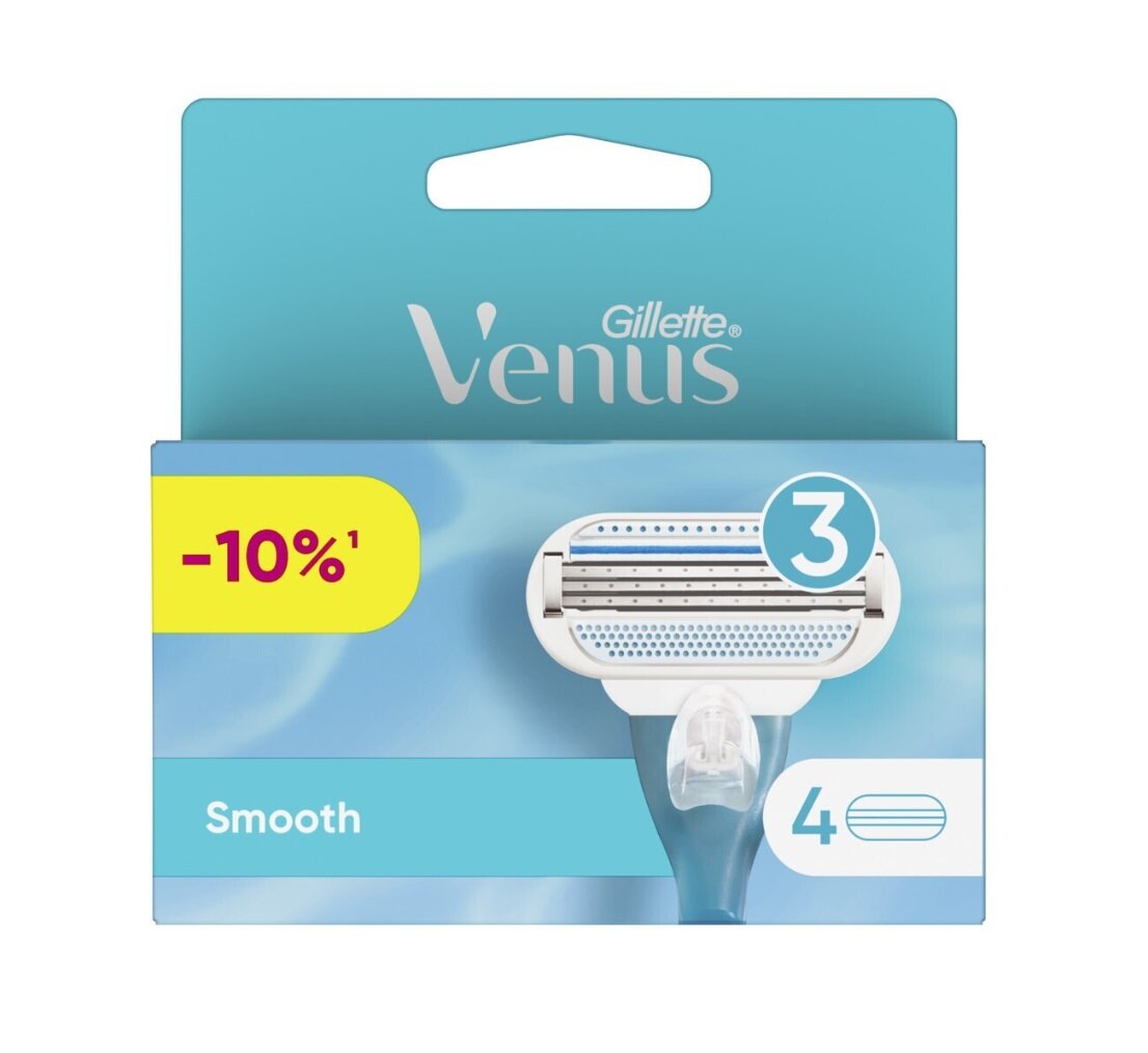 Сменные кассеты Venus Smooth, 4 шт