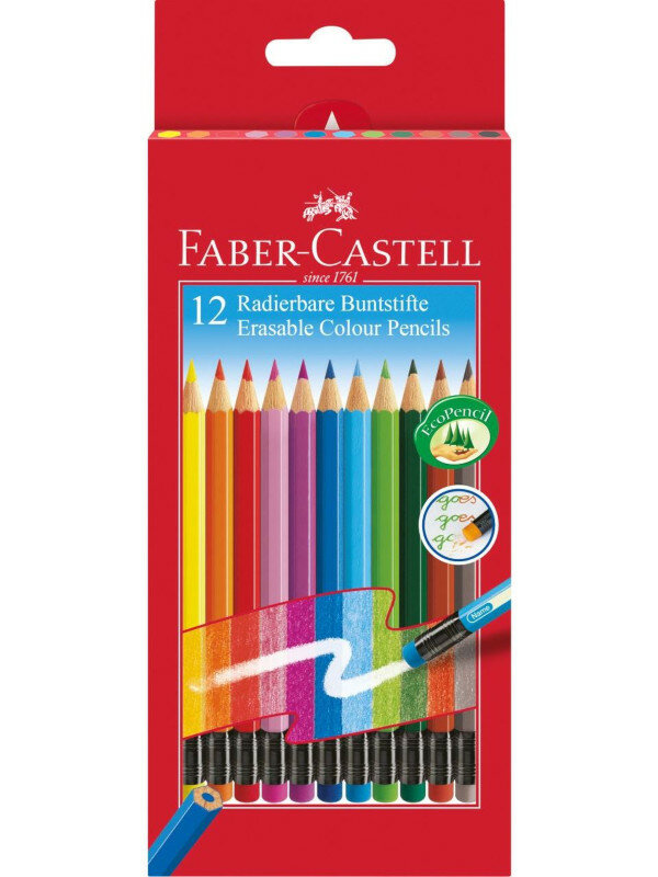 Карандаши цветные Faber-Castell 12 цветов 116612