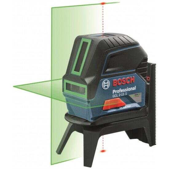 Лазерный нивелир BOSCH PRO Bosch GCL 2-15G + RM1 + кейс (0.601.066.J00)