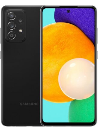 Мобильный телефон Samsung Galaxy A52 6/128 ГБ, черный