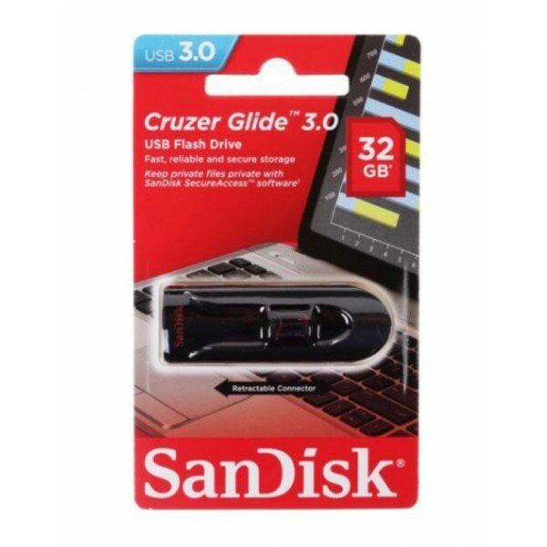 32Gb - SanDisk Cruzer Glide SDCZ600-032G-G35