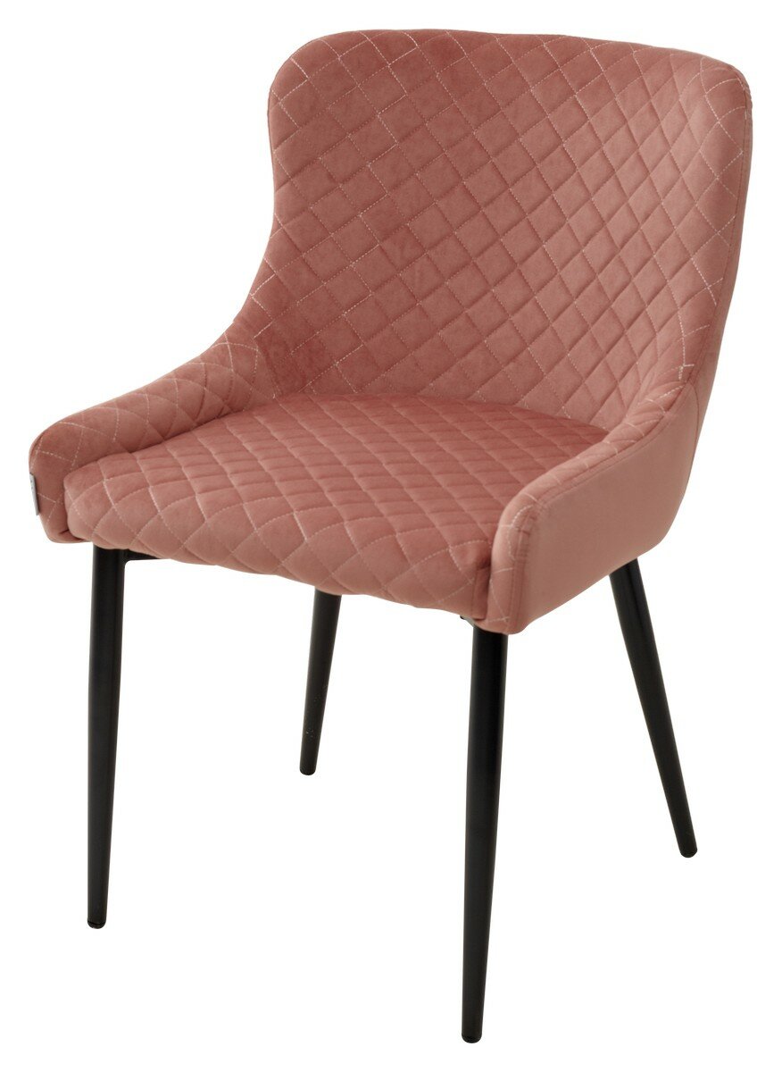 Стул M-City SORREL BLUVEL-52 PINK, велюр, (2 шт.)