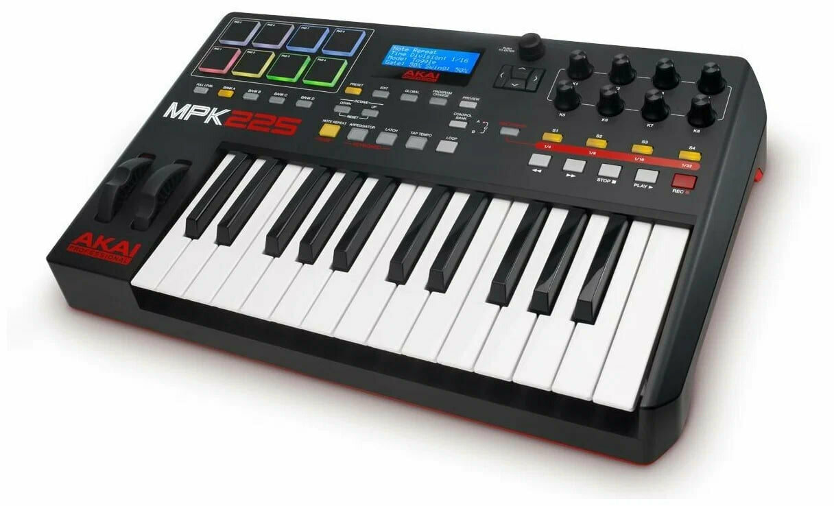 MIDI-клавиатура AKAI MPK225 черный