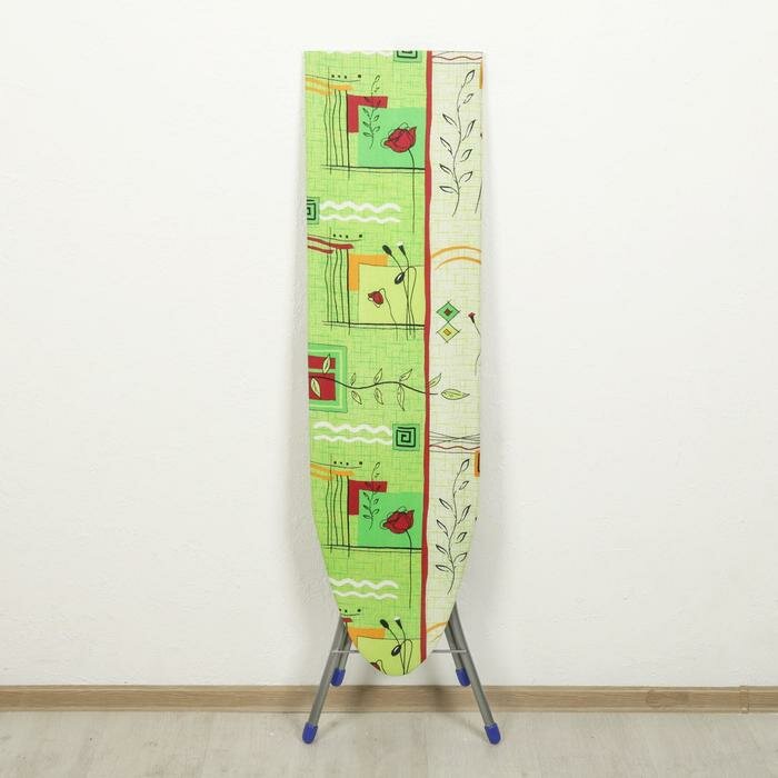 Доска гладильная Nika "Белль", 106,5х29 см, два положения высоты 70, 80 см, рисунок микс - фотография № 7