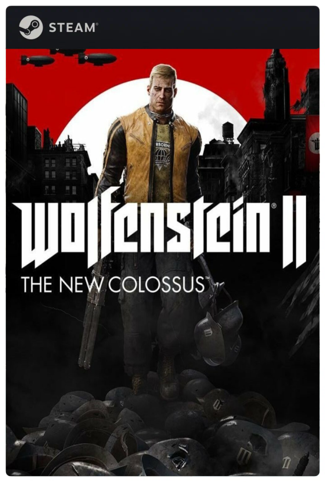 Игра Wolfenstein 2: The New Colossus для PC Steam электронный ключ