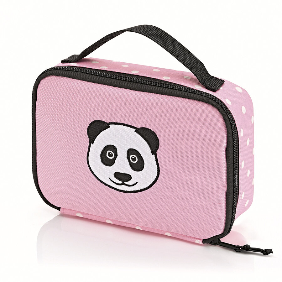 Термосумка детская Reisenthel Thermocase panda dots pink