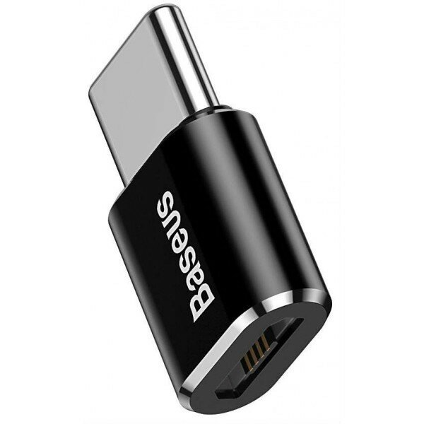 Baseus USB Female - Type-C Male Adapter Converter Black CATOTG-01 .
