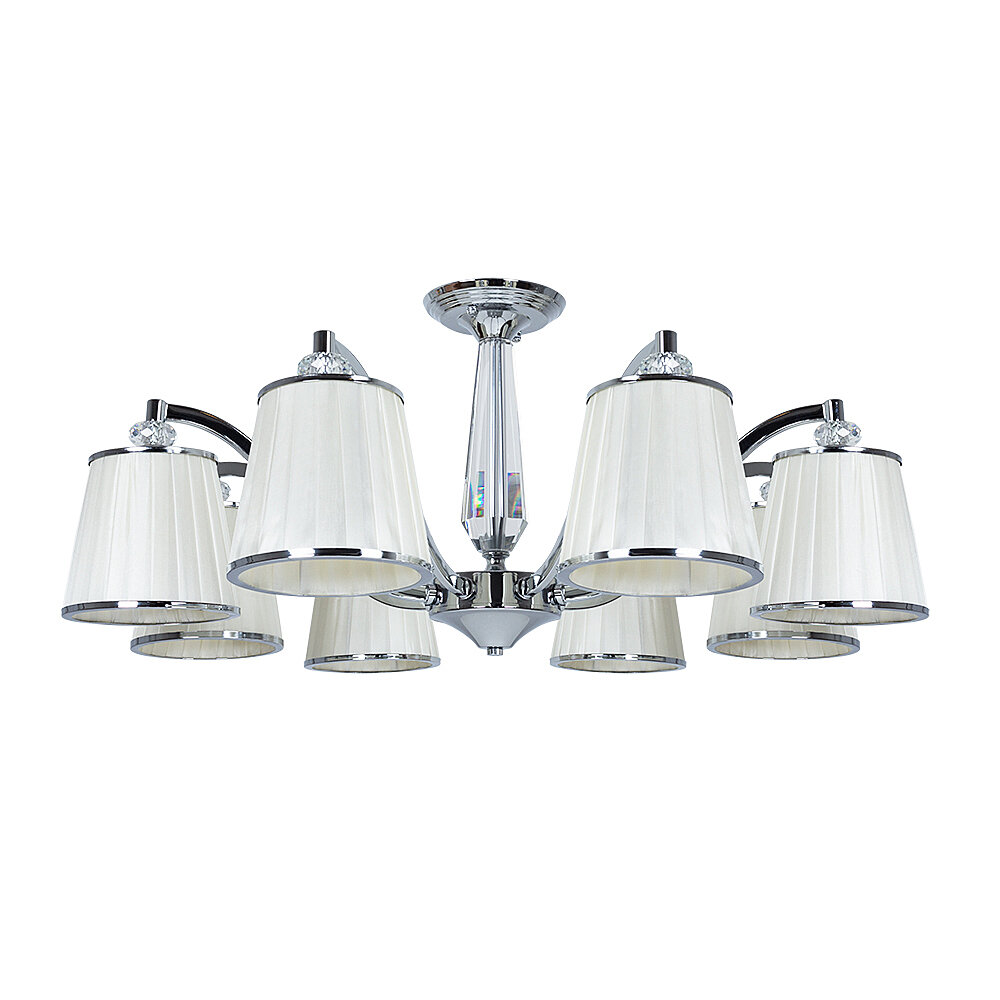 Потолочная люстра Arte Lamp Talitha A4047PL-8CC, E14, кол-во ламп:8шт., Хром