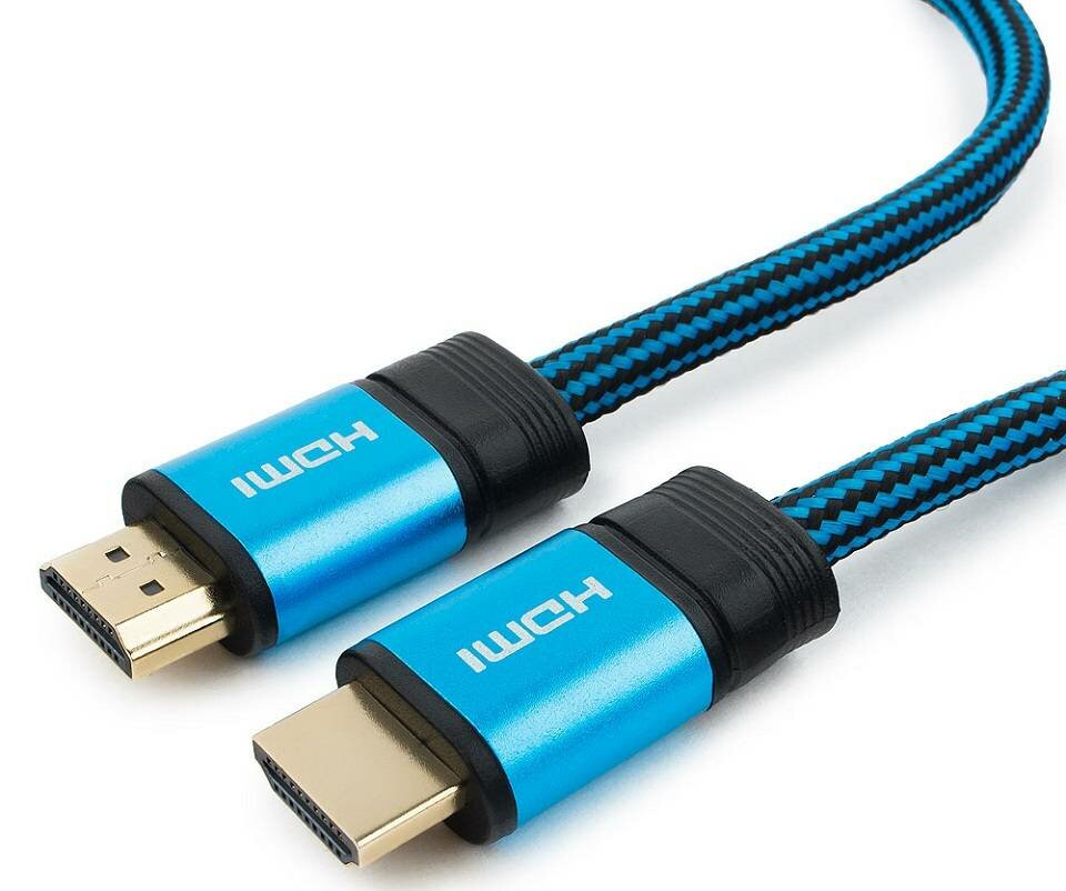 Кабель CABLEXPERT Gold HDMI-HDMI 3м синий