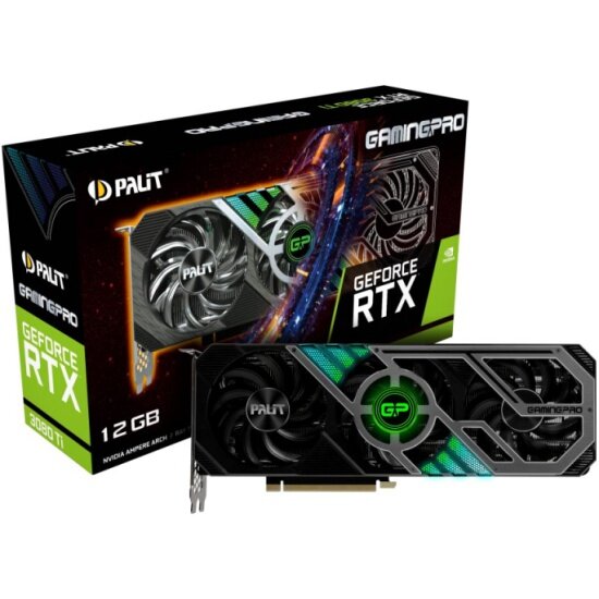 Видеокарта PALIT GeForce RTX 3080 Ti GAMINGPRO 12G