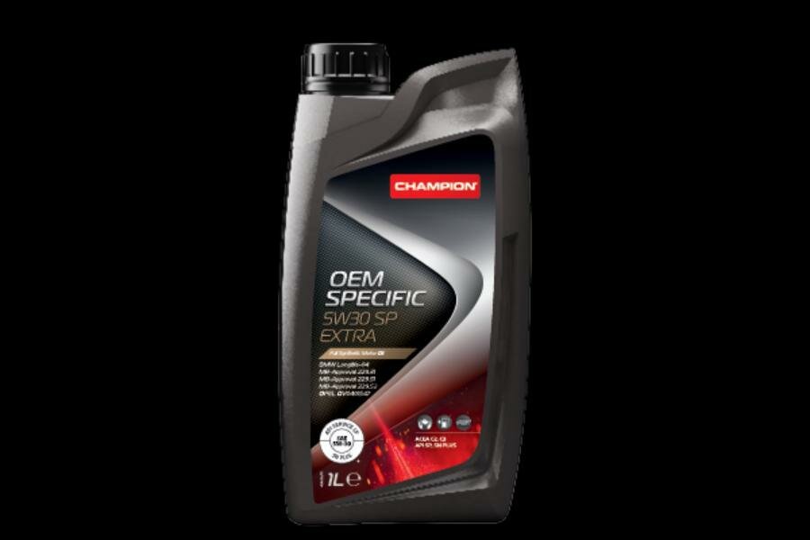 фото CHAMPION OIL 1049361 Масло мот. синт. CHAMPION OEM SPECIFIC 5W30 C3 SP EXTRA (1л)