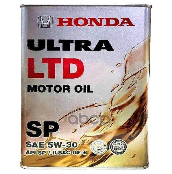 фото Моторное Масло Honda Ultra Motor Oil Ltd 5W30 Sp (4Л) HONDA арт. 0822899974HMR