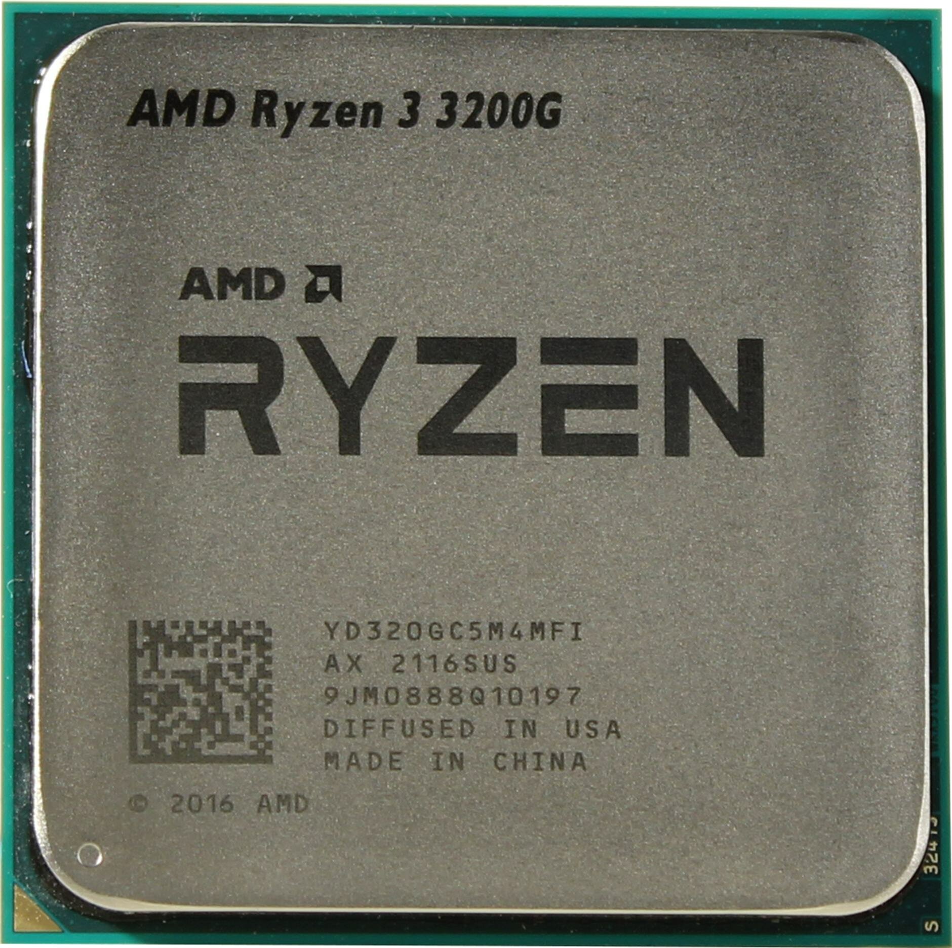 AMD  AMD Ryzen 3 3200G YD320GC5FIMPK (3.60, 4, GPU) SocketAM4 ( ) (oem)