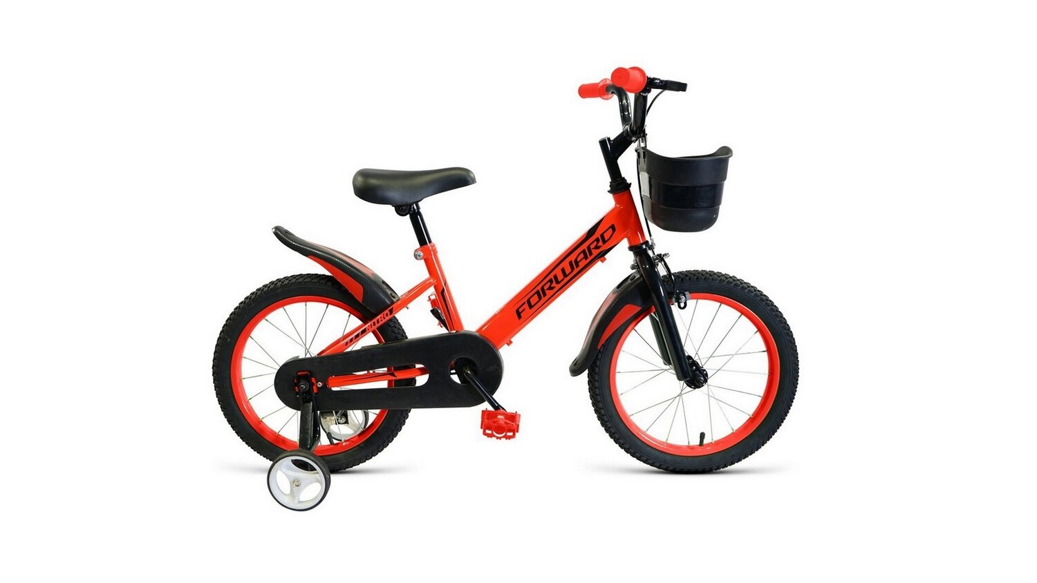 Детский велосипед Forward Nitro 16, год 2022, цвет Красный
