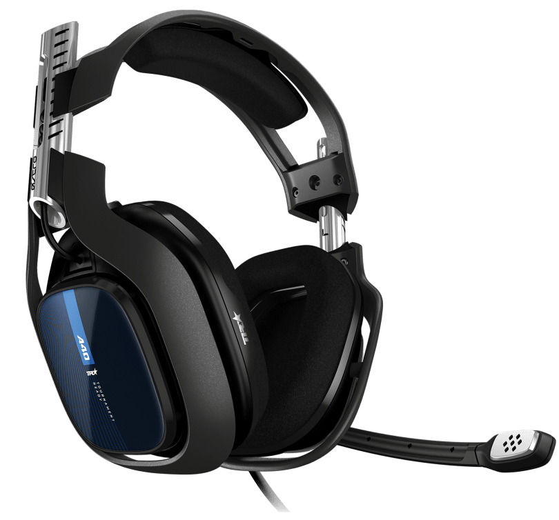 Гарнитура ASTRO Gaming A40 Black/Blue TR HEADSET GEN4 PS4 (939-001664)