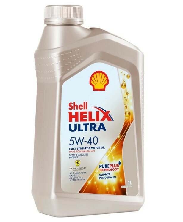 Масло моторное Shell Helix Ultra 5W-40, 550040754, 1 л .