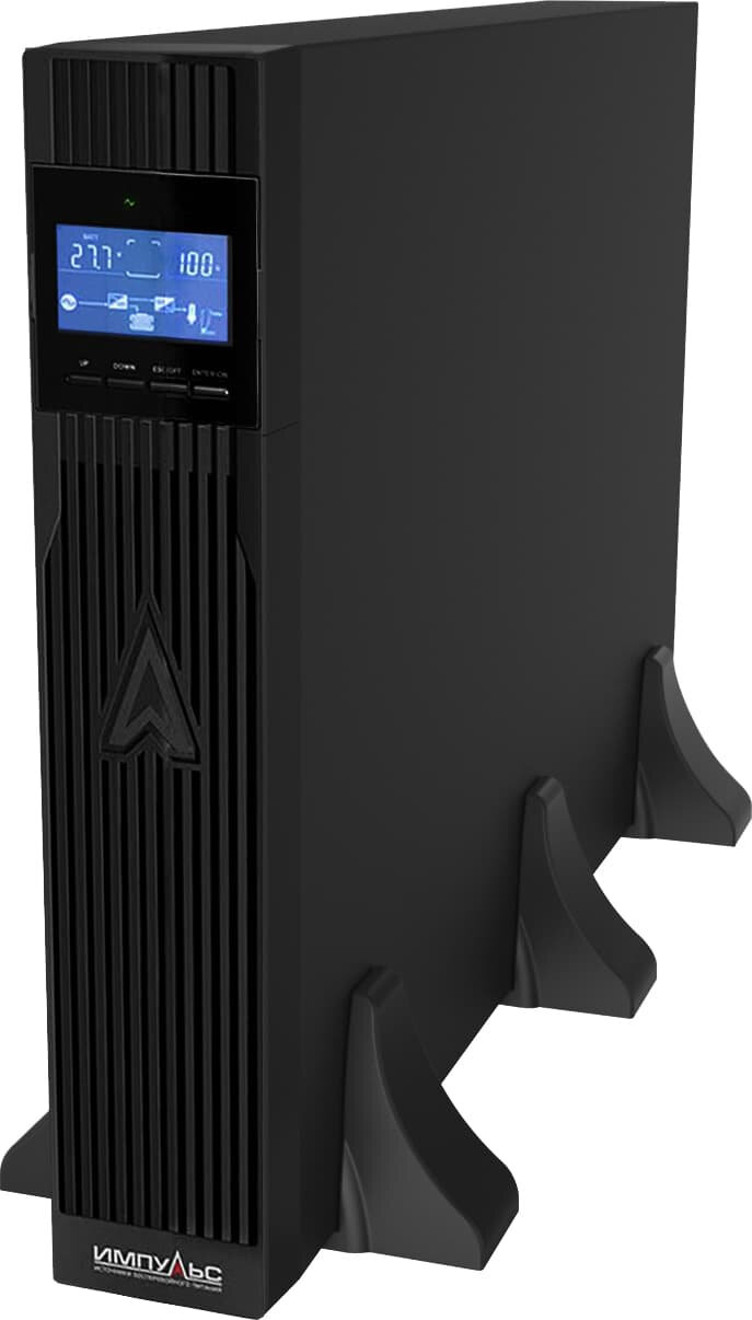 фото Источник бесперебойного питания Импульс Фристайл 1350Вт 1500ВА черный