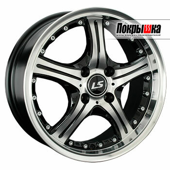 Диски LS Wheels LS-322 7.5х17/5х112 D57.1 ET45.0, BKF