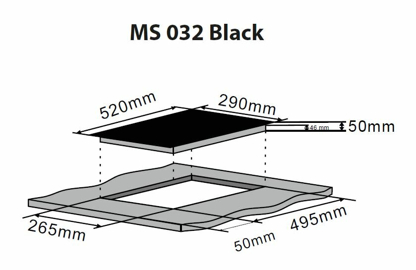 Индукционная варочная панель ZorG Technology MS 032 black - фотография № 6