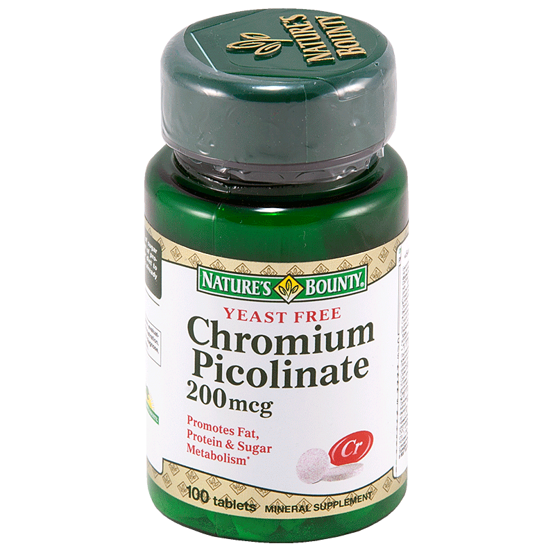 Yeast Free Chromium Picolinate таб.
