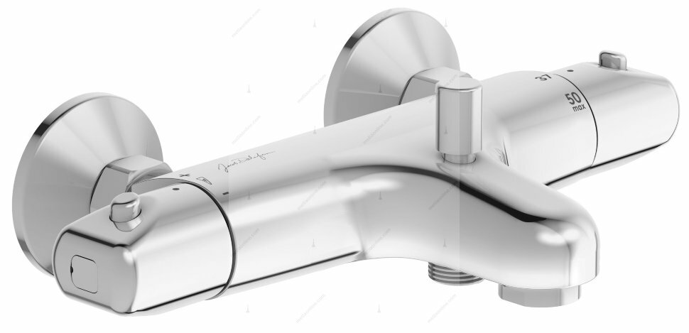 Jacob Delafon Смеситель для ванны Jacob Delafon ROBUST E75772-CP, термостат, хром