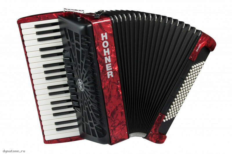 HOHNER The New Bravo III 96 red (A16731/A16732)  7/8