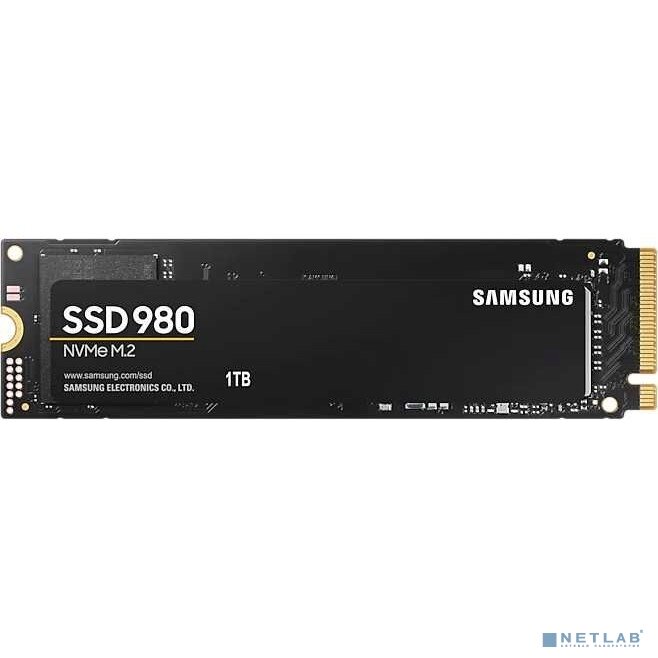 Samsung накопитель Samsung SSD 1Tb 980 M.2 MZ-V8V1T0BW