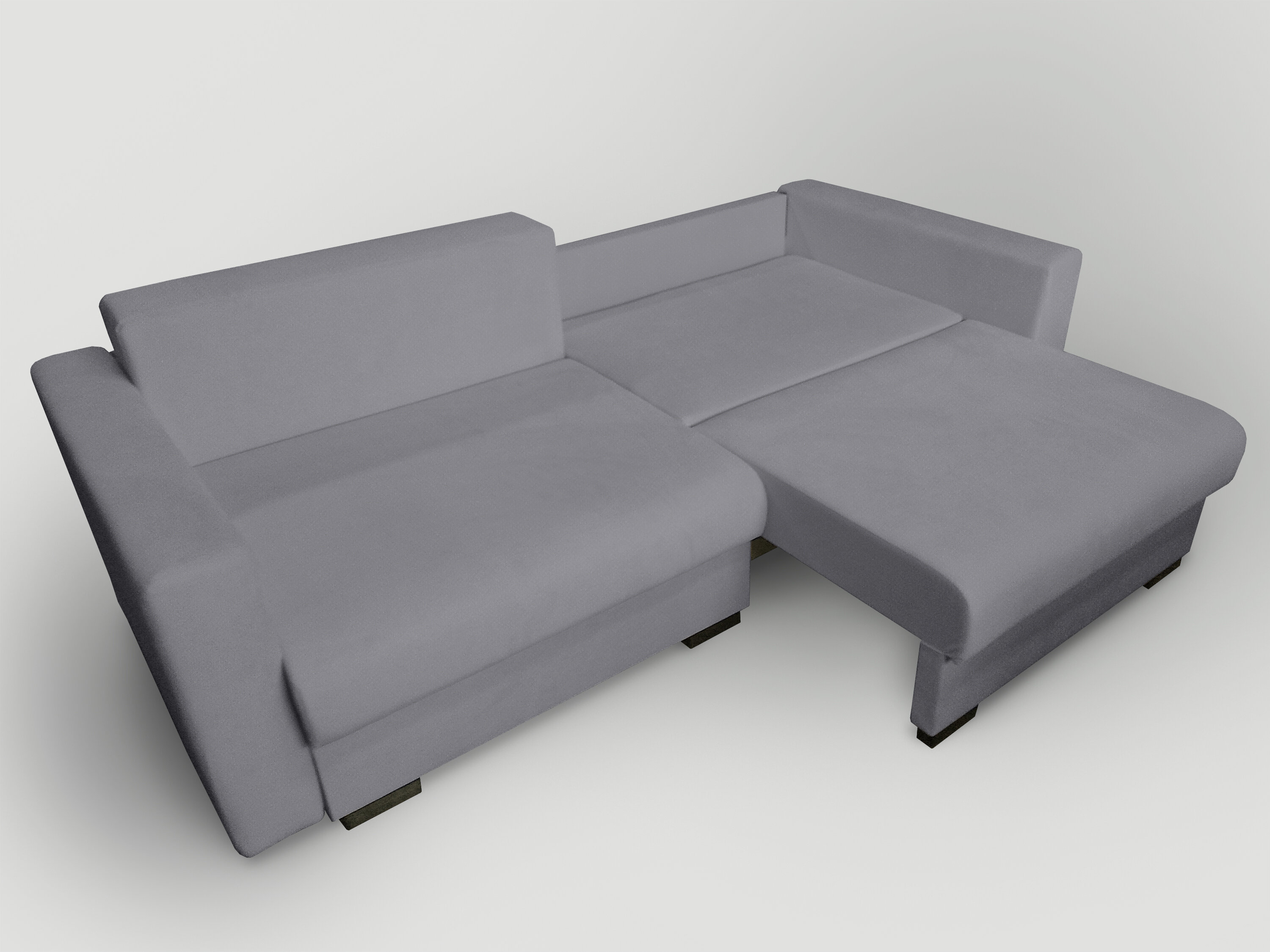 Прямой диван "Сенатор" (без утяжки) Velutto 12 - фотография № 3