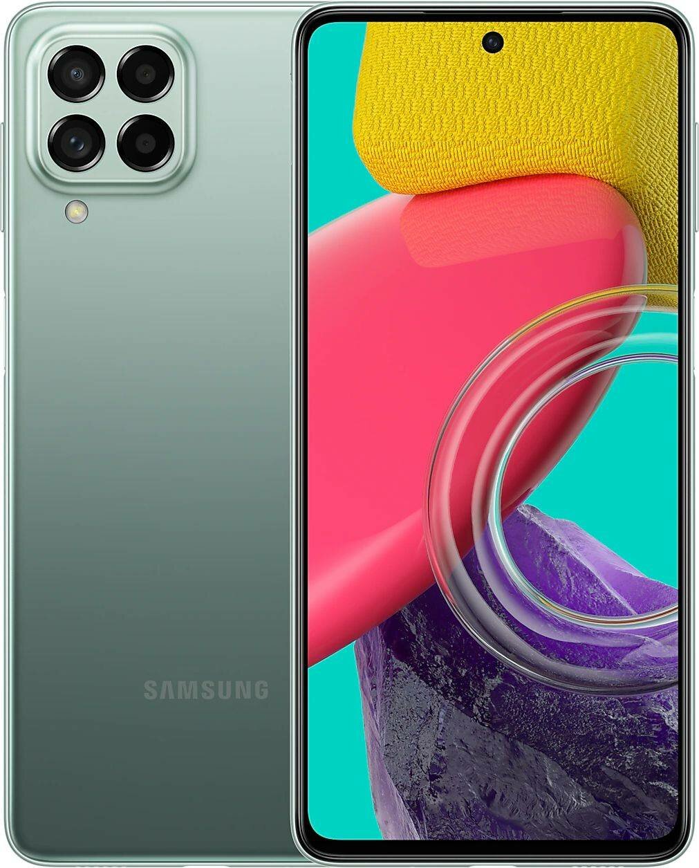 Смартфон Samsung Galaxy M53 SM-M536 256ГБ, зеленый (sm-m536bzghmea)