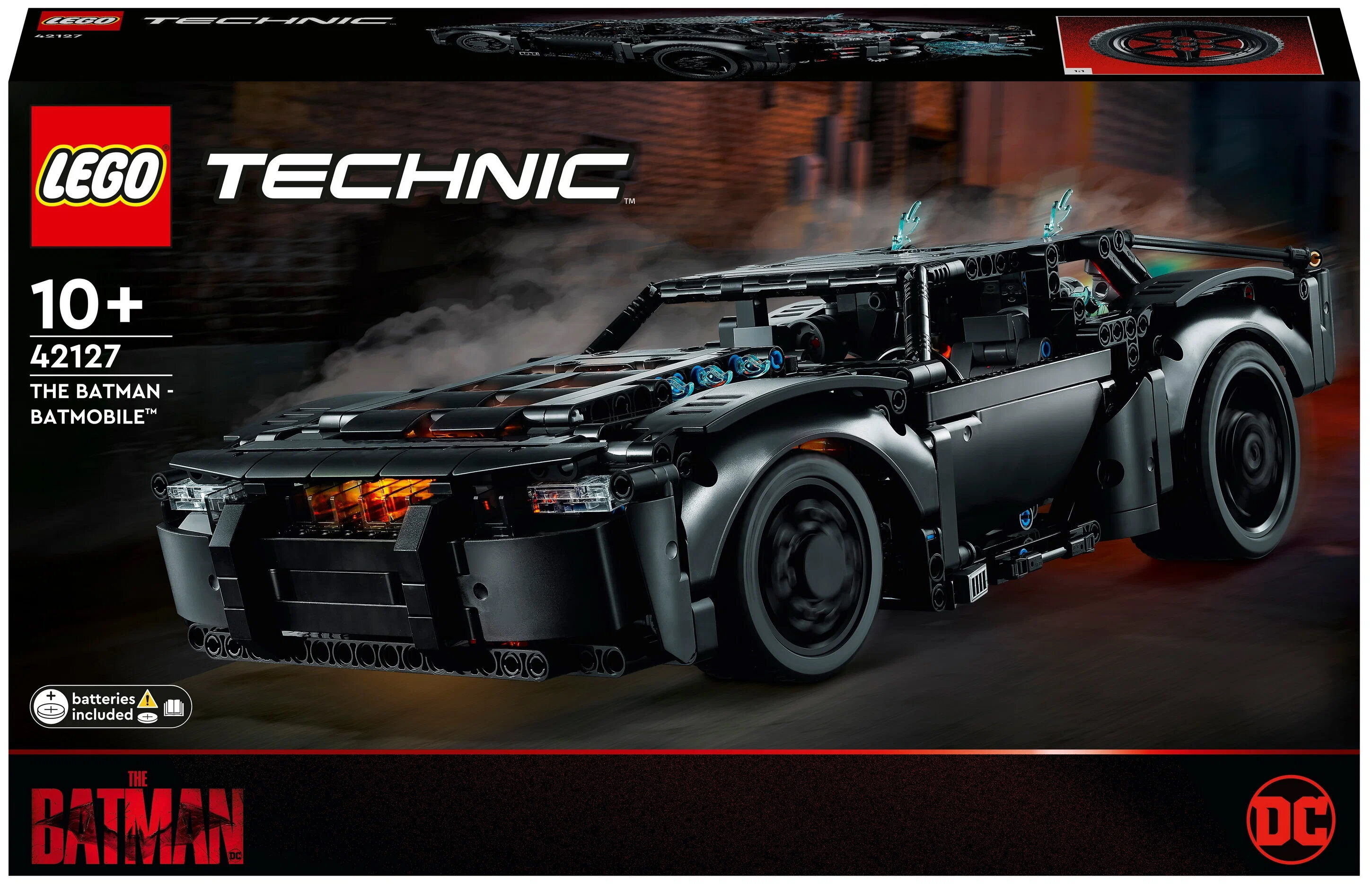 Lego Конструктор LEGO Technic 42127 Бэтмен: Бэтмобиль