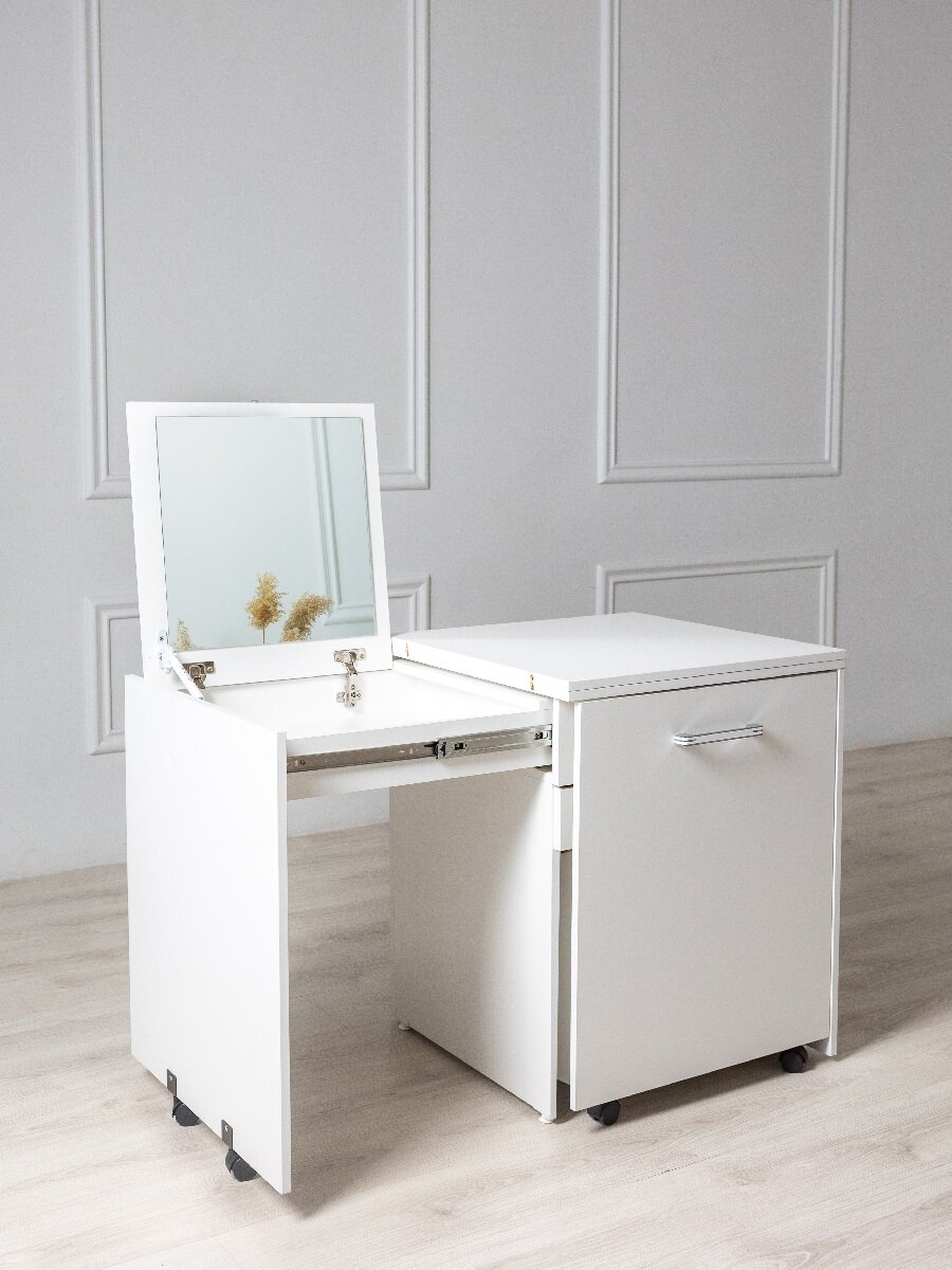 Раскладной стол AURAWOOD-Komfort (white)) - фотография № 5