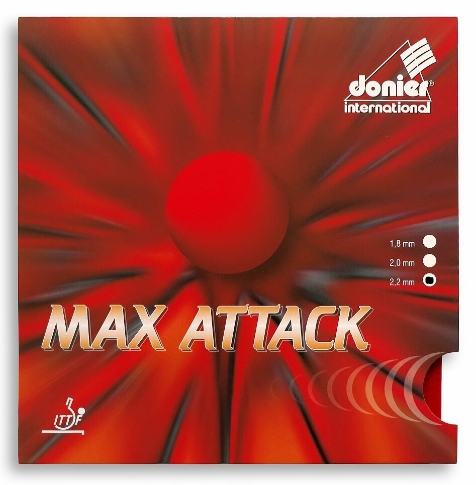 Накладка для настольного тенниса DONIER MAX ATTACK 2.2