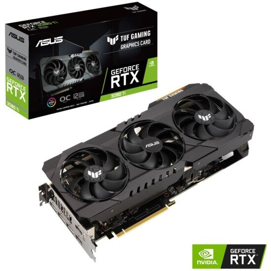 Видеокарта ASUS GeForce RTX 3080 Ti TUF GAMING OC 12G