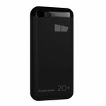 Внешний аккумулятор 20000mAh Smart 3USB Type-C 3A PD 20W+QC3.0 быстрая зарядка More choice PB32S-20 (Black) - изображение