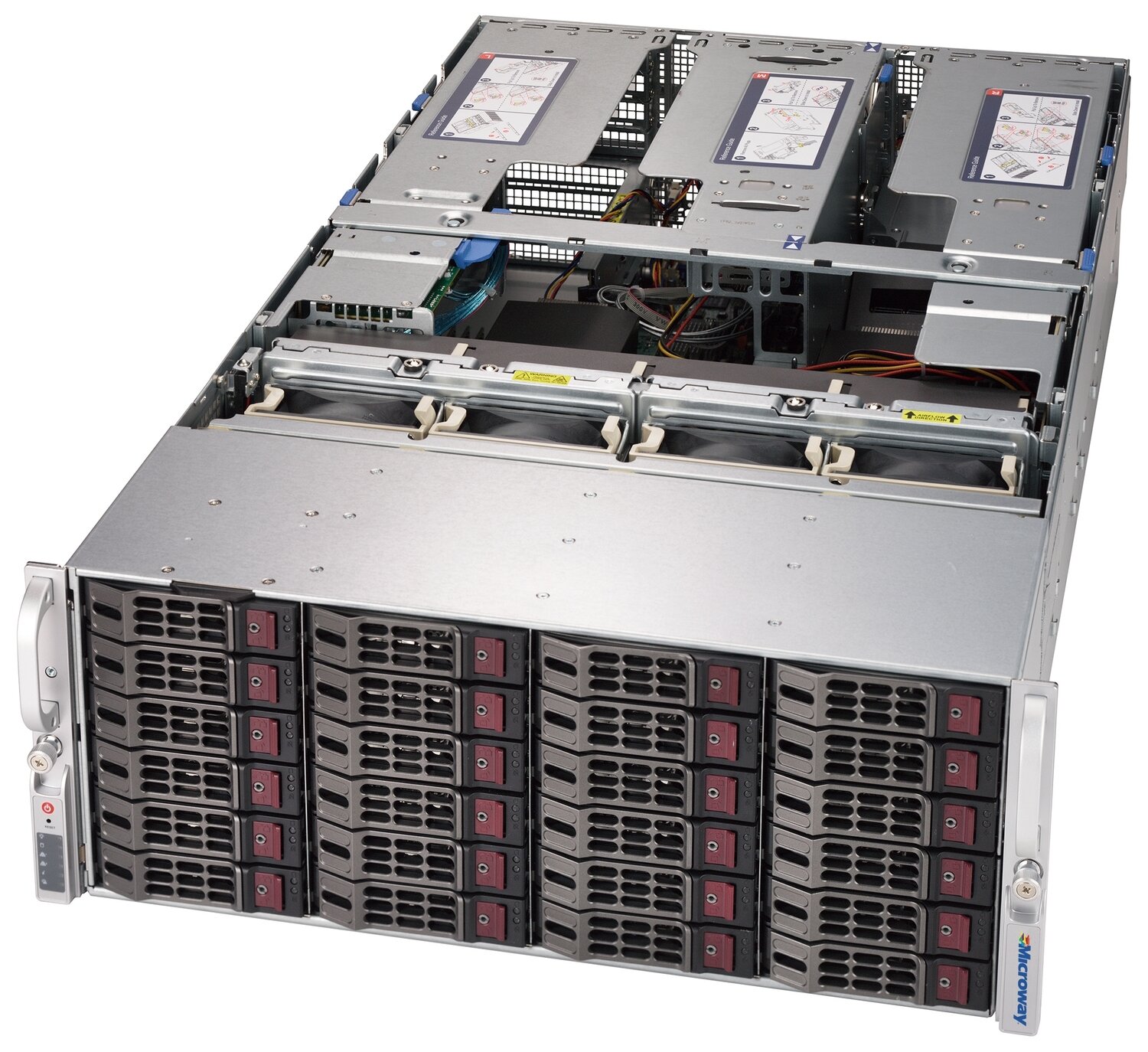 Серверная платформа Supermicro SYS-8049U-E1CR4T/4U/4x3647/ 8xDDR4-2400/ 26x25"35"