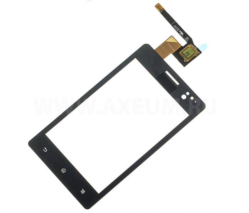 Touch screen для Sony ST27i (Xperia Go) black (черный)