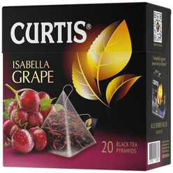 Чай CURTIS "Isabella Grape" черный (20 пирамидок)