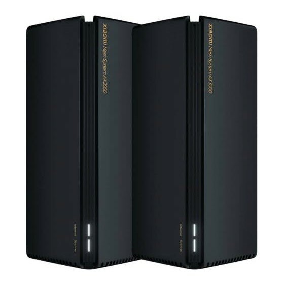 Xiaomi Mi Xiaomi DVB4287GL Маршрутизатор Xiaomi Mesh System AX3000 RA82 DVB4287GL 2-pack Black 743221