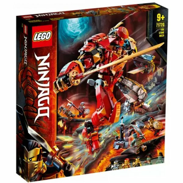 Конструктор Lego Ninjago 71720 Конструктор LEGO Ninjago 71720 Каменный робот огня