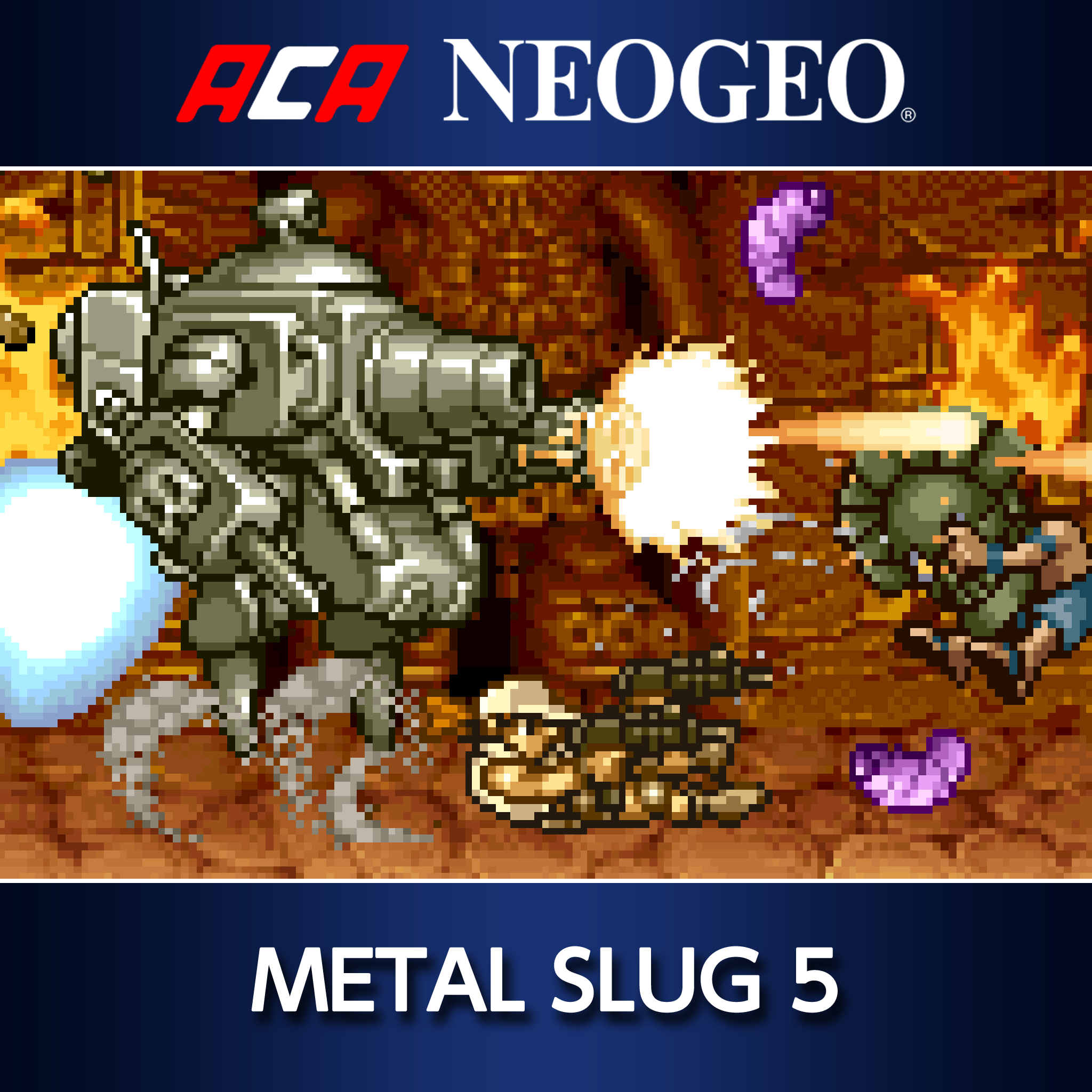 ACA NEOGEO METAL SLUG 5 PS4 Не диск! Цифровая версия