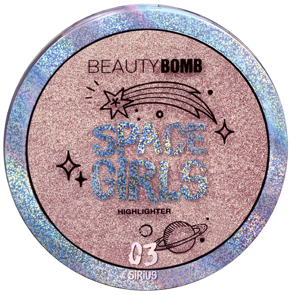 Beauty Bomb Хайлайтер / Highlighter "Space Girls"/ тон / shade 03