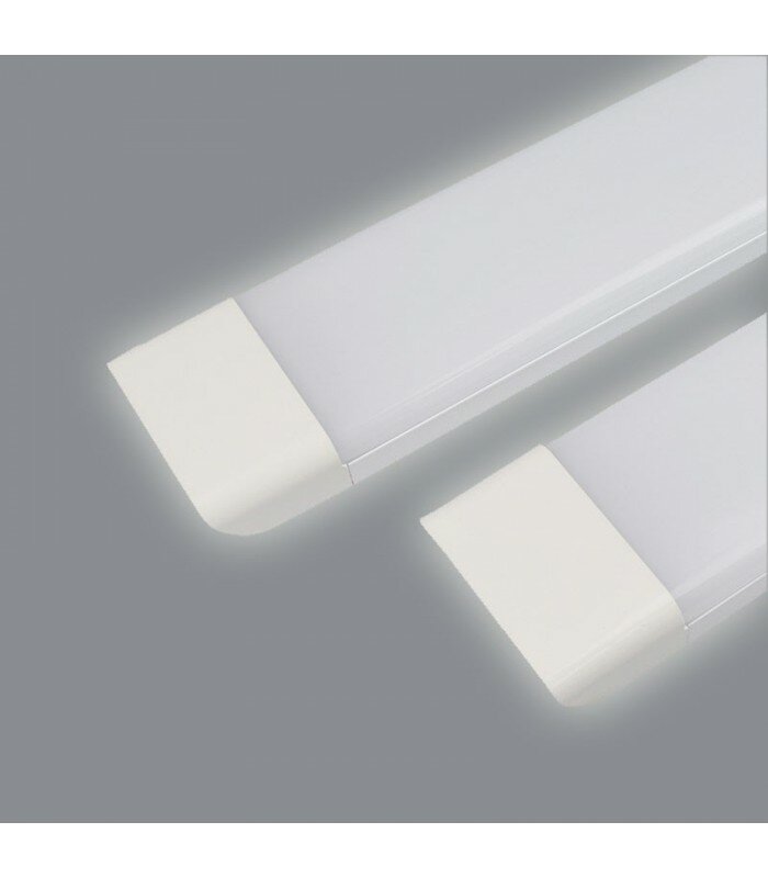 Накладной линейный светильник "люкс-лайт S" 48вт-120см - Цвет свечения:Белый нейтральный 4000-4500K - фотография № 7
