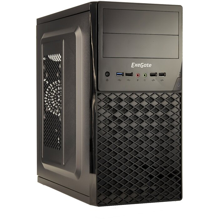 Корпус для компьютера Exegate QA-413U Minitower, XP500, mATX, Black