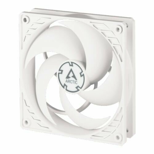 Вентилятор для корпуса ARCTIC P12 PWM ACFAN00171A 120x120x25mm, 200-1800rpm, 56.3 CFM, 4-pin PWM, white/white