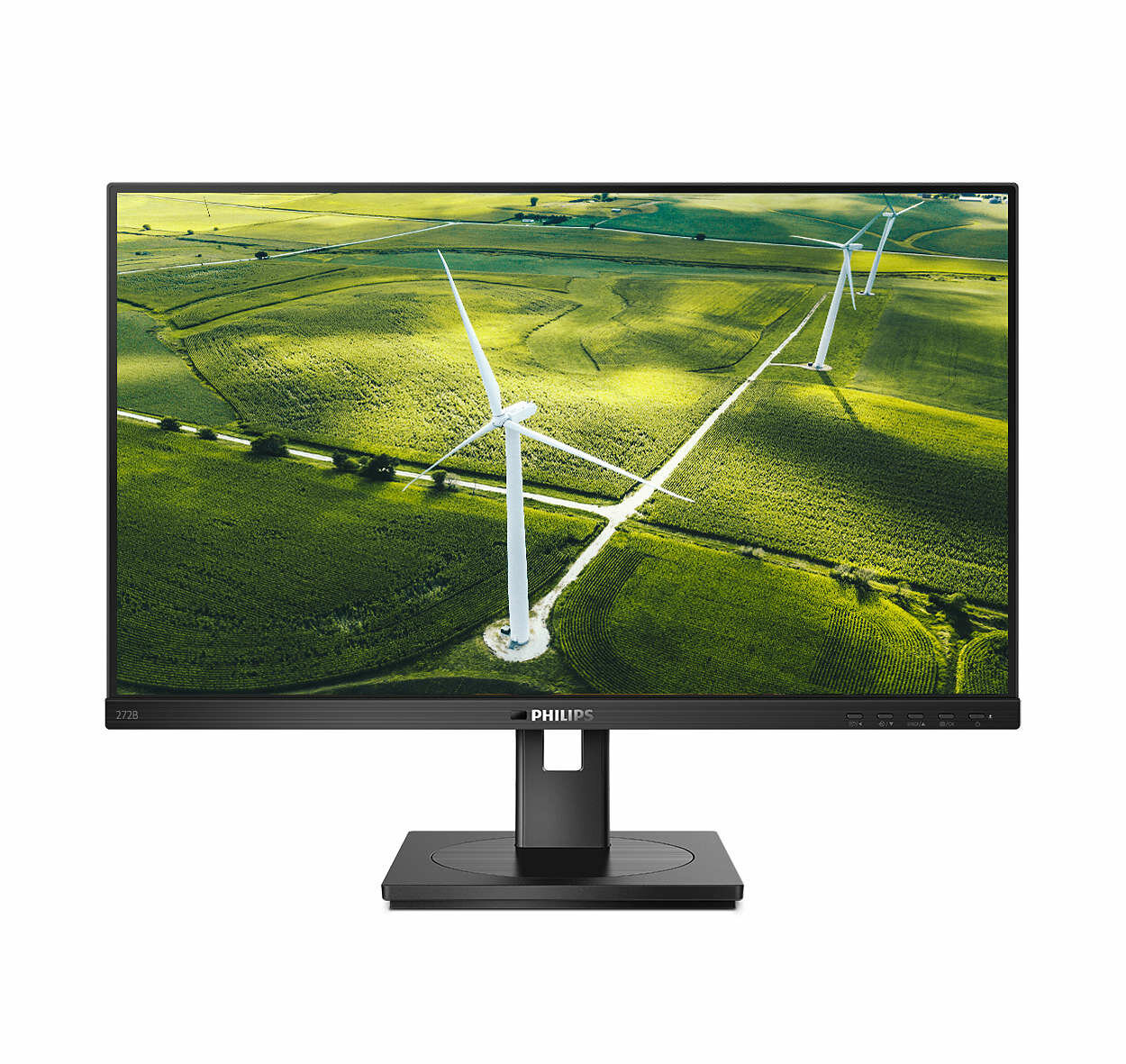 Монитор Philips 27"(3840x2160) Philips B Line 278B1/матрица IPS Глянцевая /Встроенные колонки Регулировка высоты