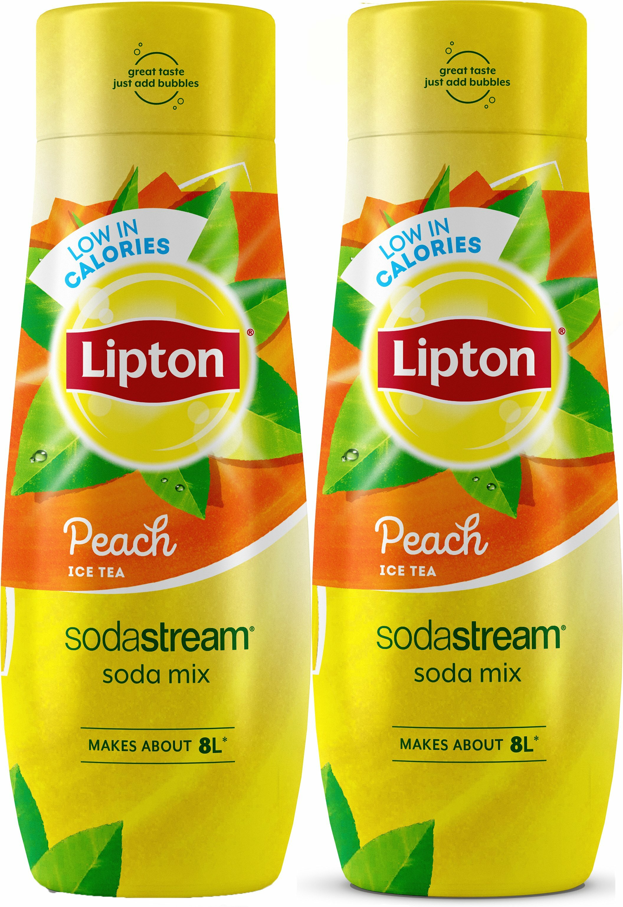 Концентрат Sodastream Lipton Peach персик + чёрный чай 440 мл